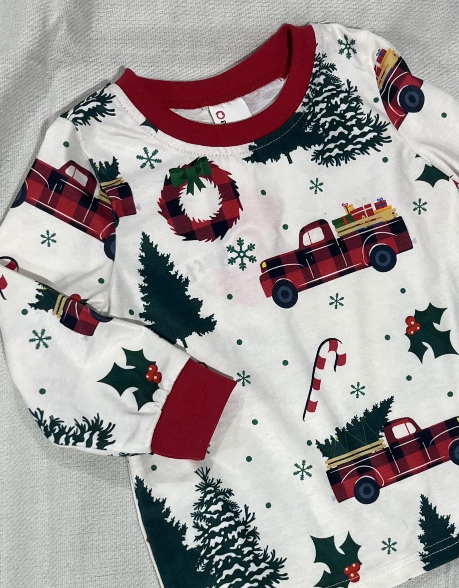 PatPat Christmas PJs, Truck & Tree