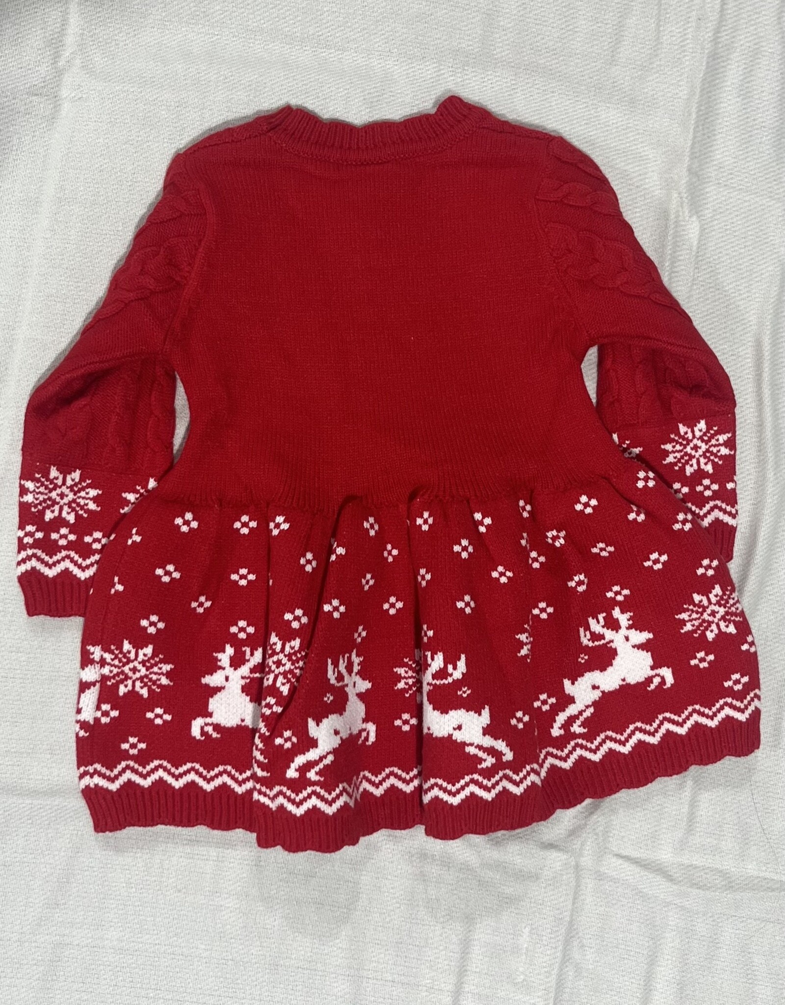 PatPat Christmas Holiday Dress, Red