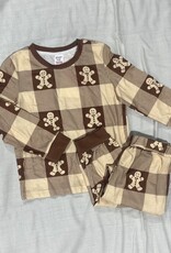 PatPat Christmas PJs, Gingerbread Men