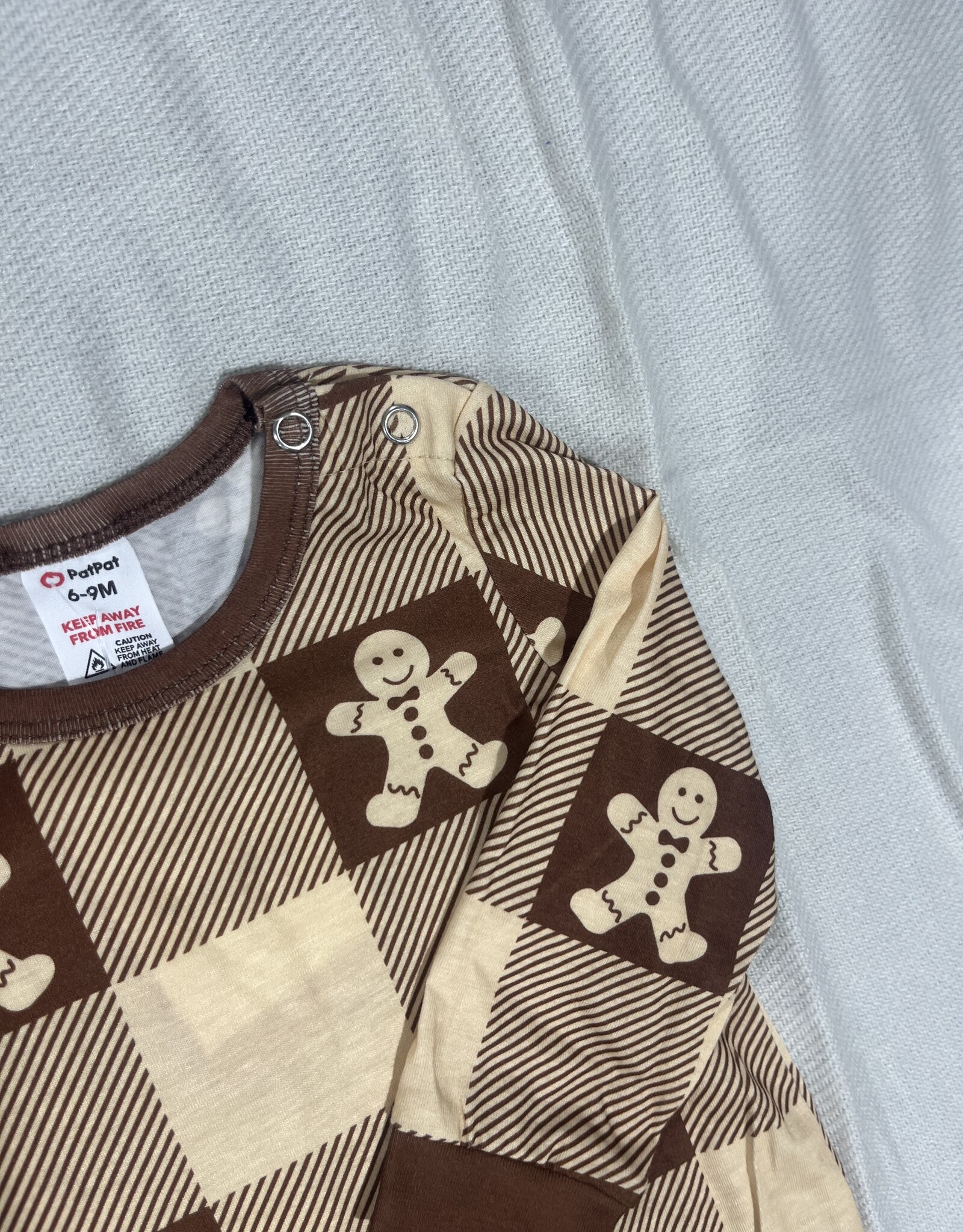 PatPat Christmas PJs, Gingerbread Men