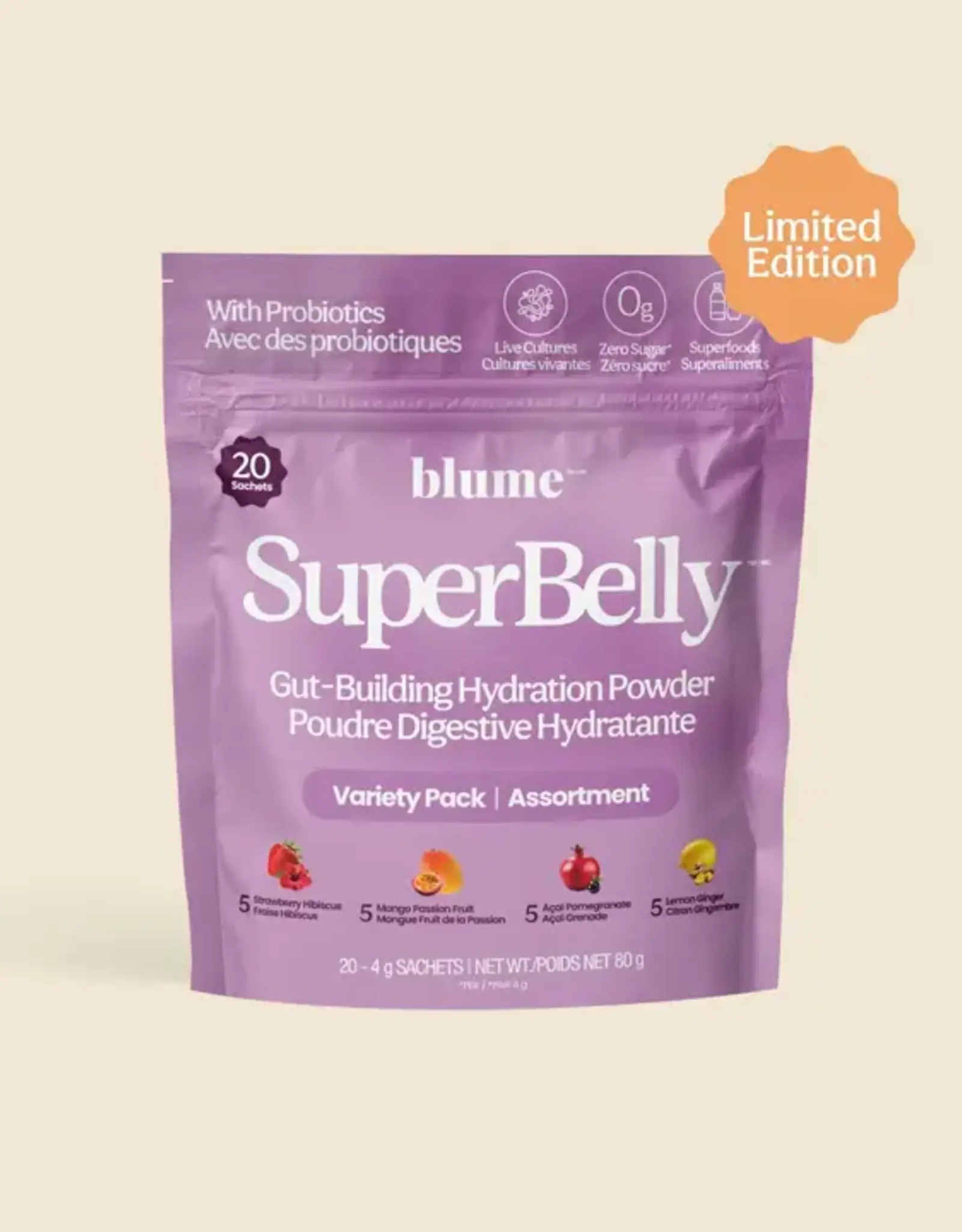 Blume Superbelly Hydration & Gut Mix Variety Pack