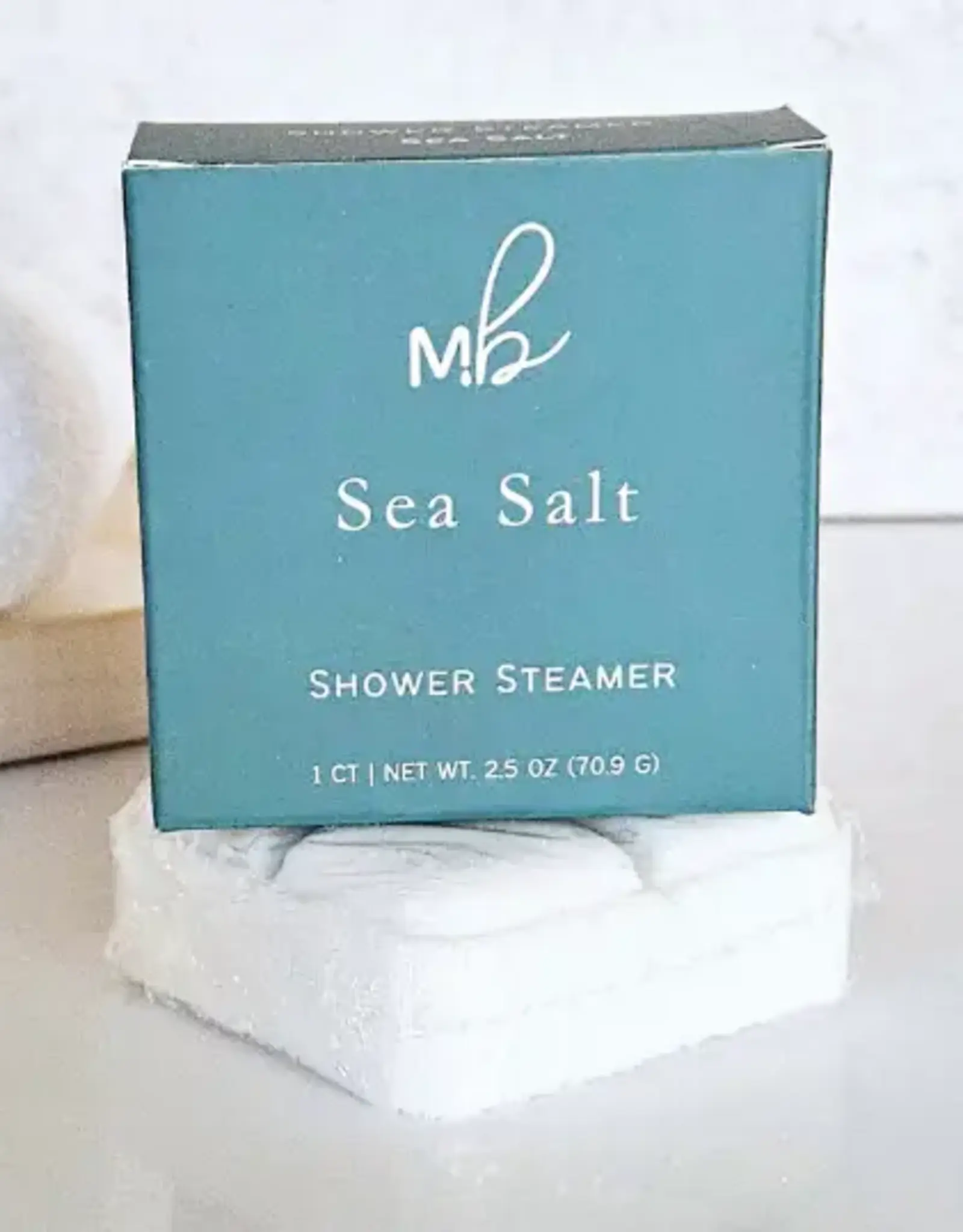 Milk & Body Shower Steamer, Sea Salt