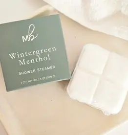 Milk & Body Shower Steamer, Wintergreen Menthol