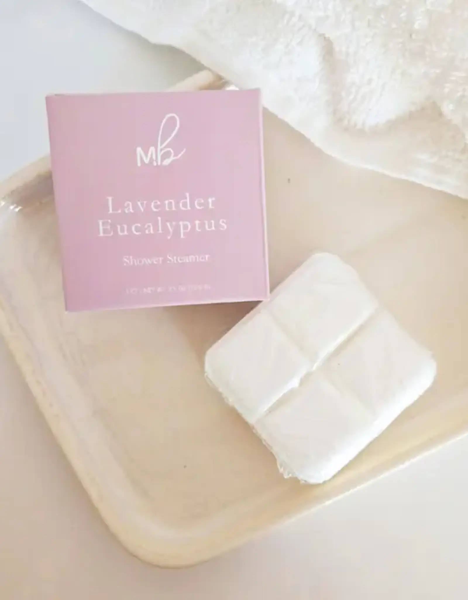 Milk & Body Shower Steamer, Lavender Eucalyptus