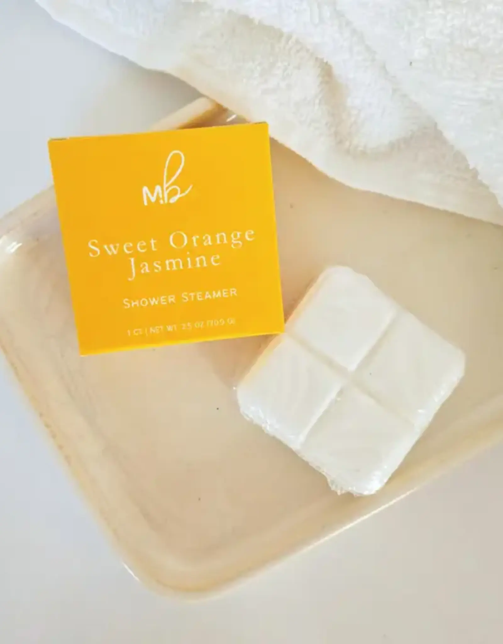 Milk & Body Shower Steamer, Sweet Orange Jasmine