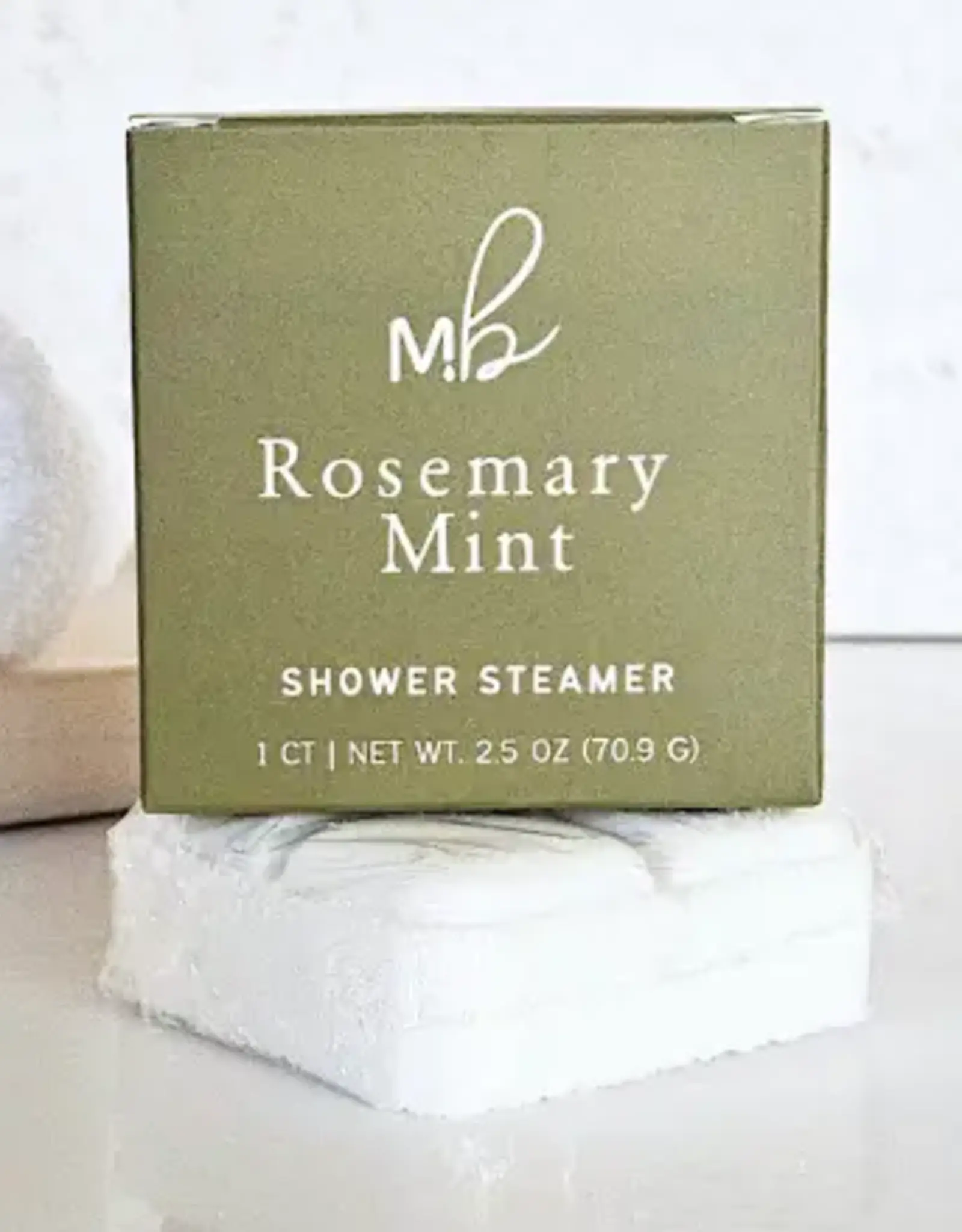 Milk & Body Shower Steamer, Rosemary Spearmint