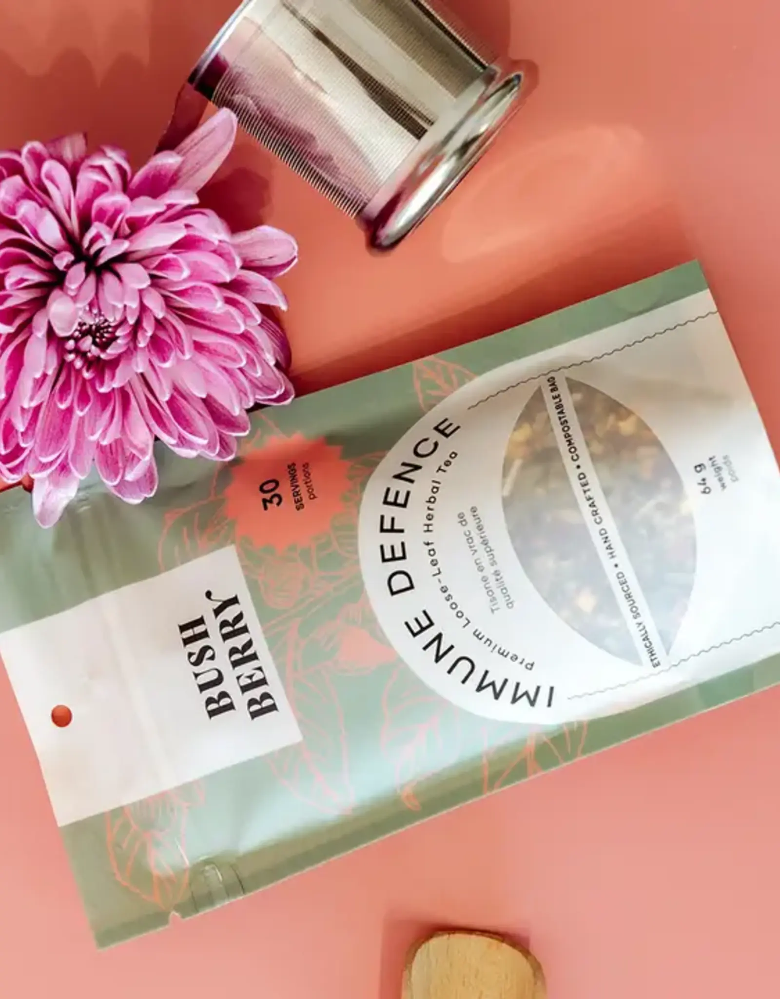 Bush Berry Organic Immune Defense Loose Leaf Tea