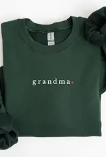 Petitrue Embroidered Grandma Crewneck