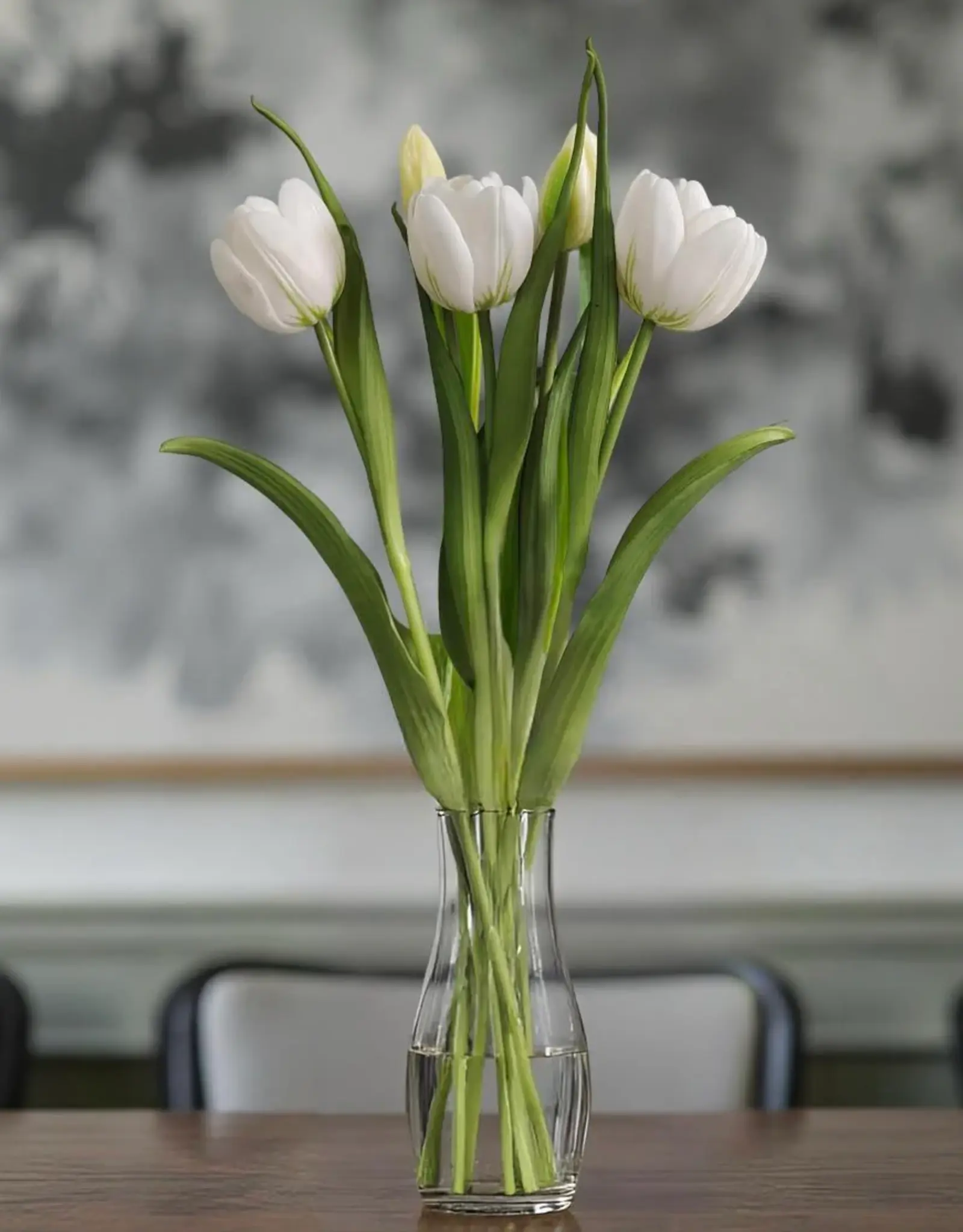 Tri W Fresh Touch Tulip, White Formosa