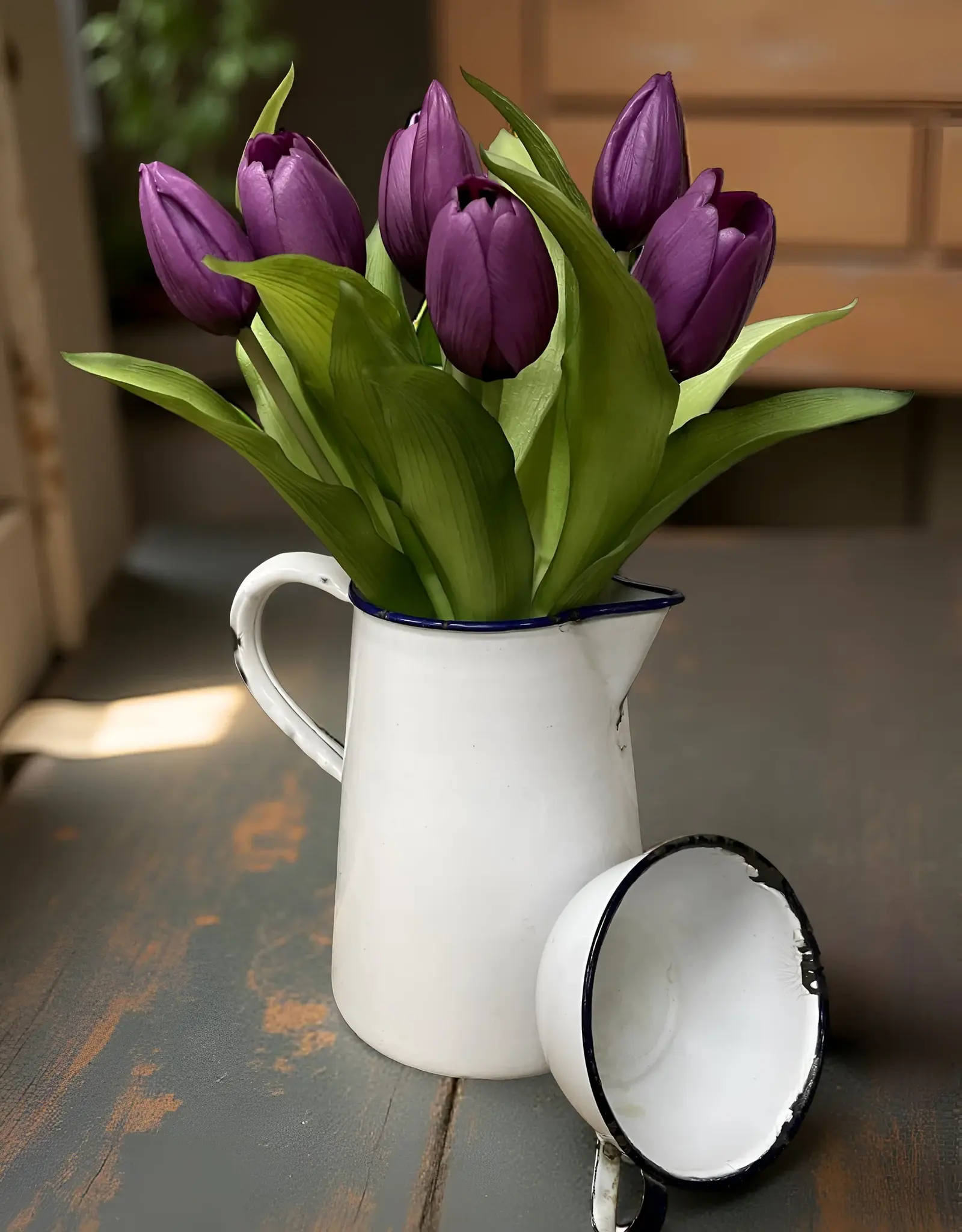 Tri W Fresh Touch Tulip Bundle, Purple