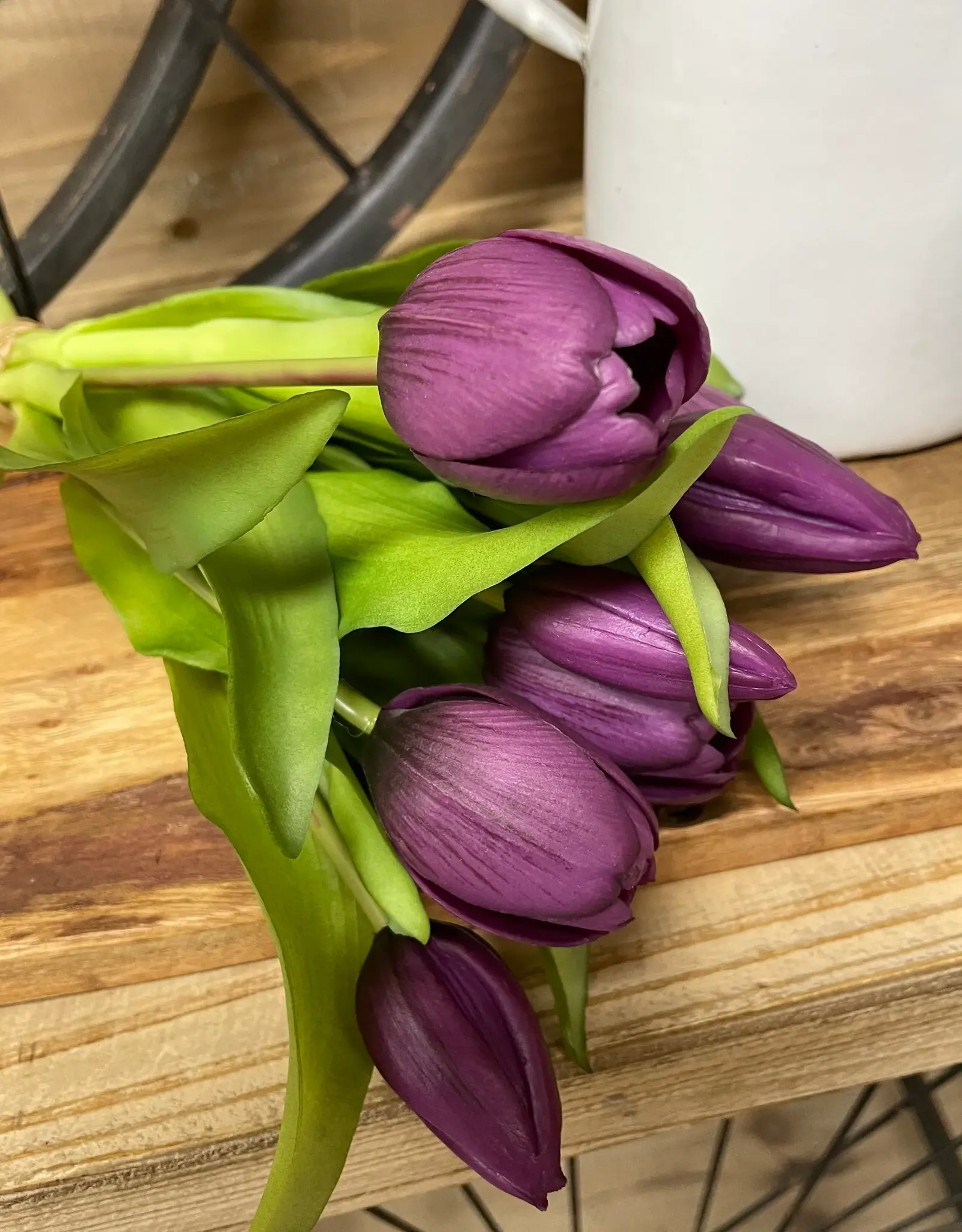 Tri W Fresh Touch Tulip Bundle, Purple