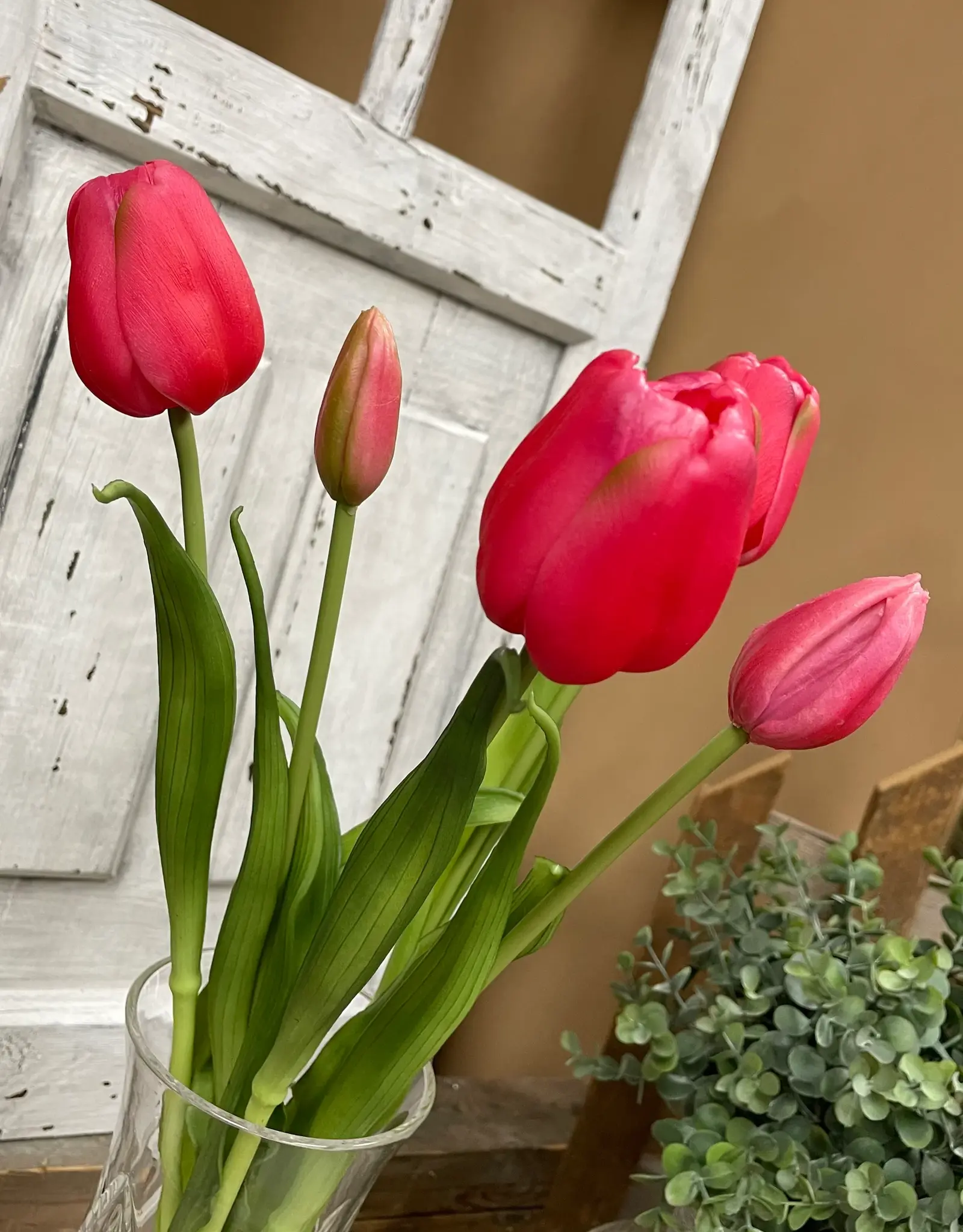 Tri W Fresh Touch Tulip Bundle, Rose