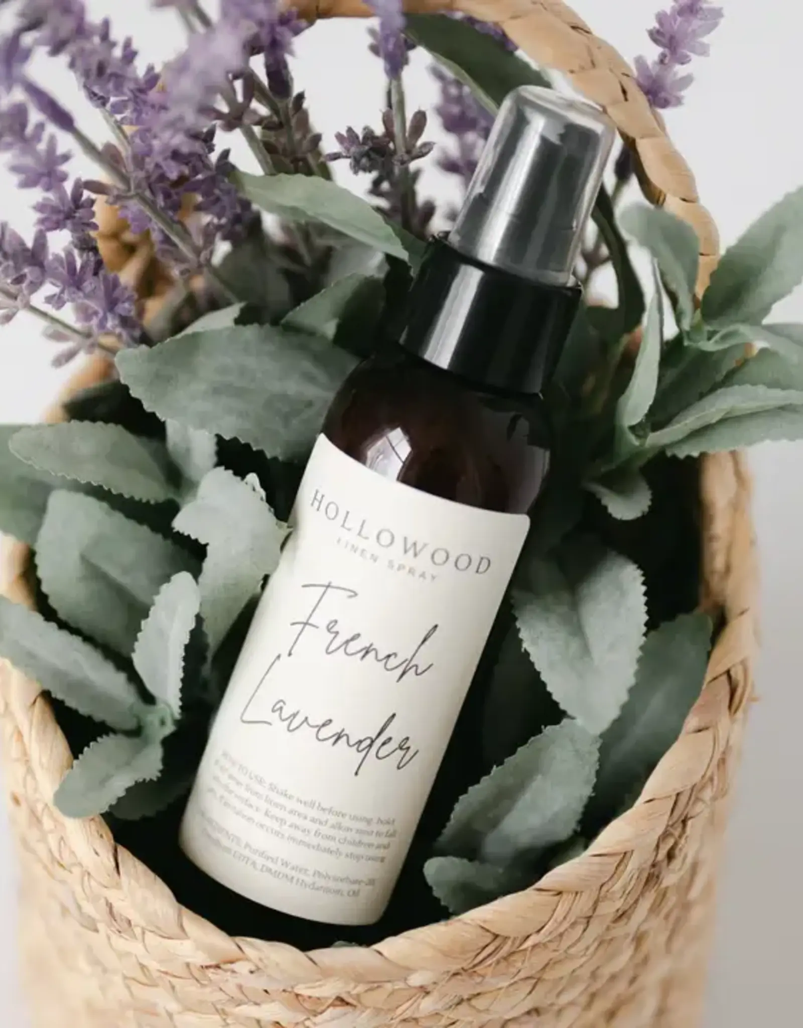 Hollowood Home Linen Spray, French Lavender