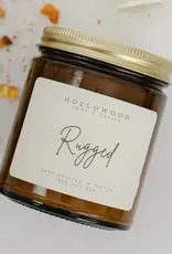 Hollowood Home Soy Candle, Rugged