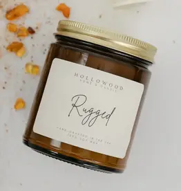 Hollowood Home Soy Candle, Rugged