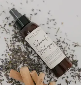 Hollowood Home Linen Spray, Teakwood & Mahogany