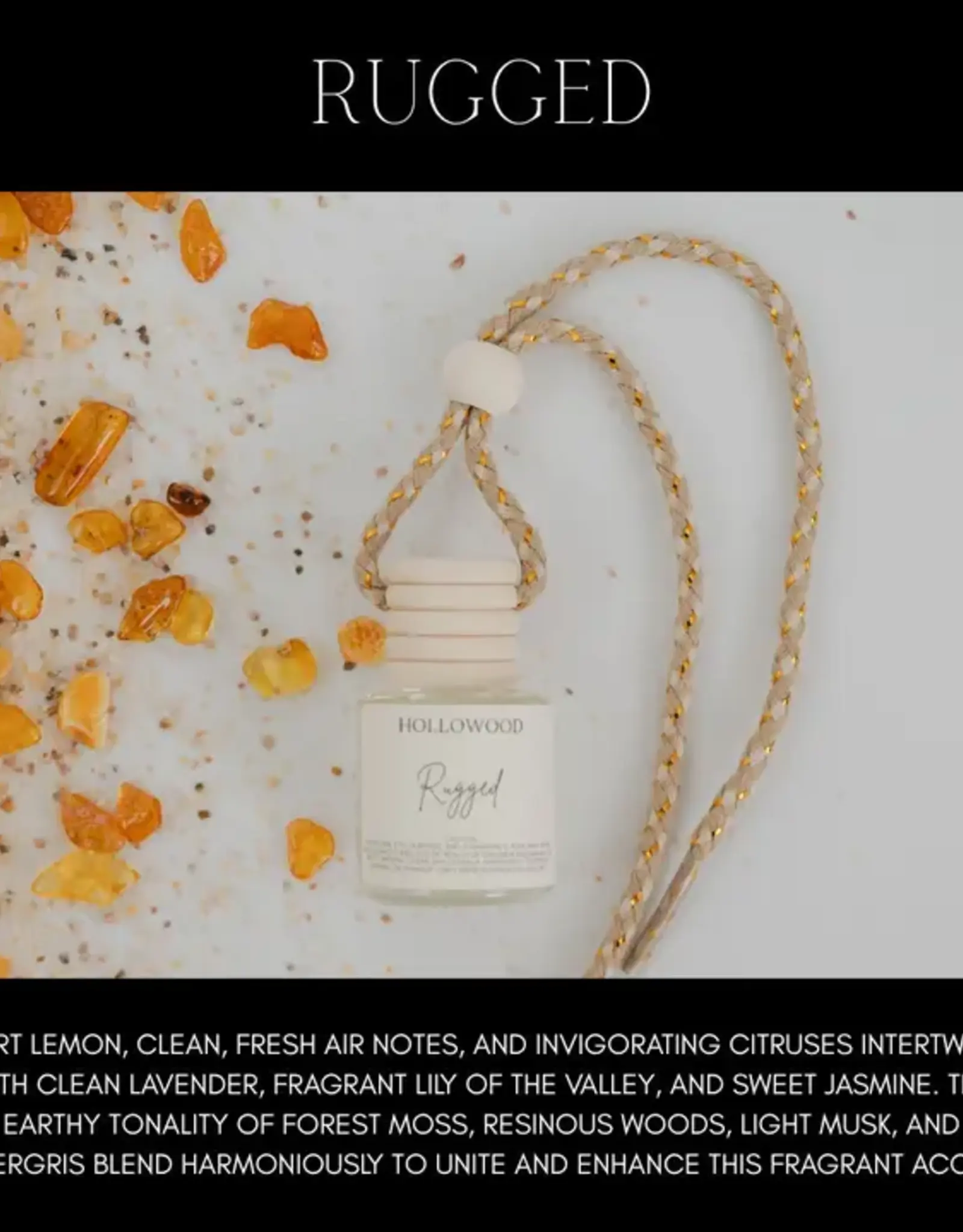 Hollowood Home Car Diffuser, Rugged