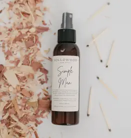 Hollowood Home Linen Spray, Simple Man