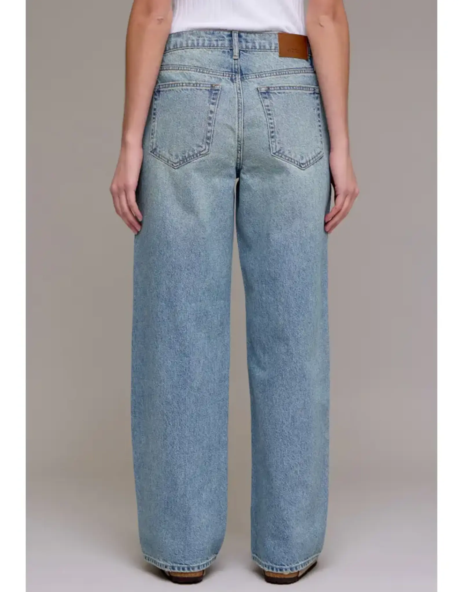 Hidden High Rise Baggy Vintage Wash Jean