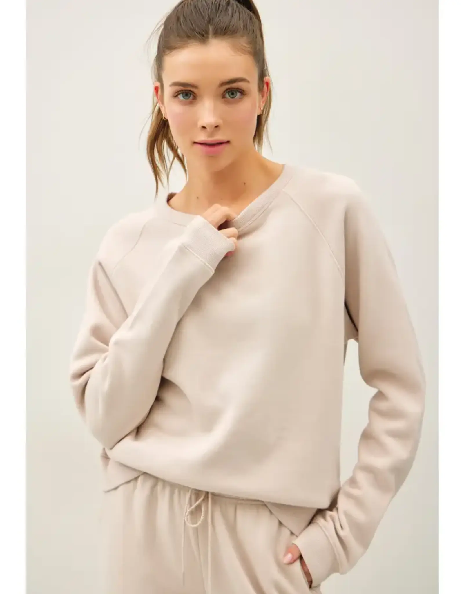 Cotton Fleece Sweatshirt