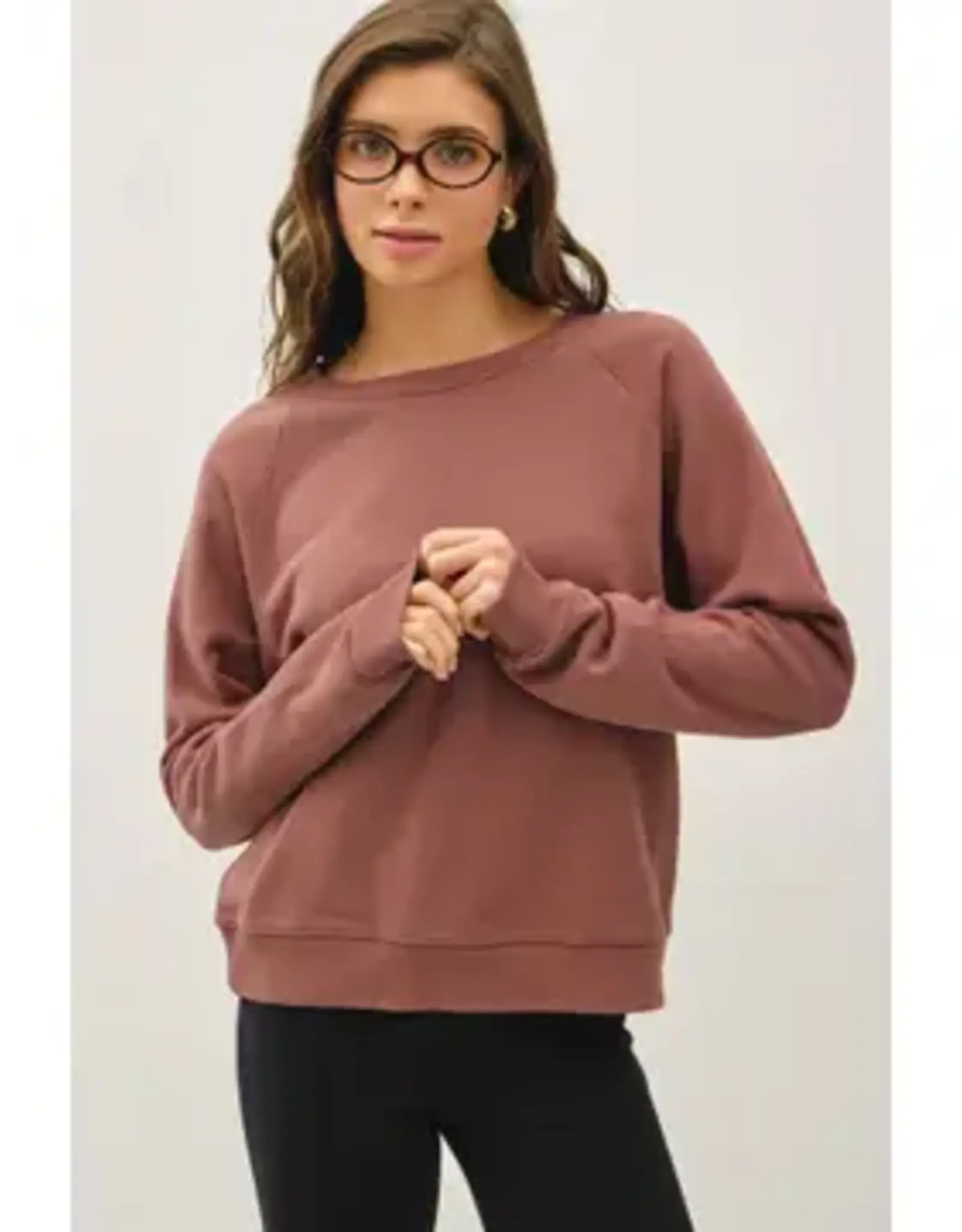 Cotton Fleece Sweatshirt