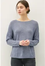 Drop Shoulder Knit Pullover