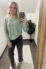 Drop Shoulder Knit Pullover