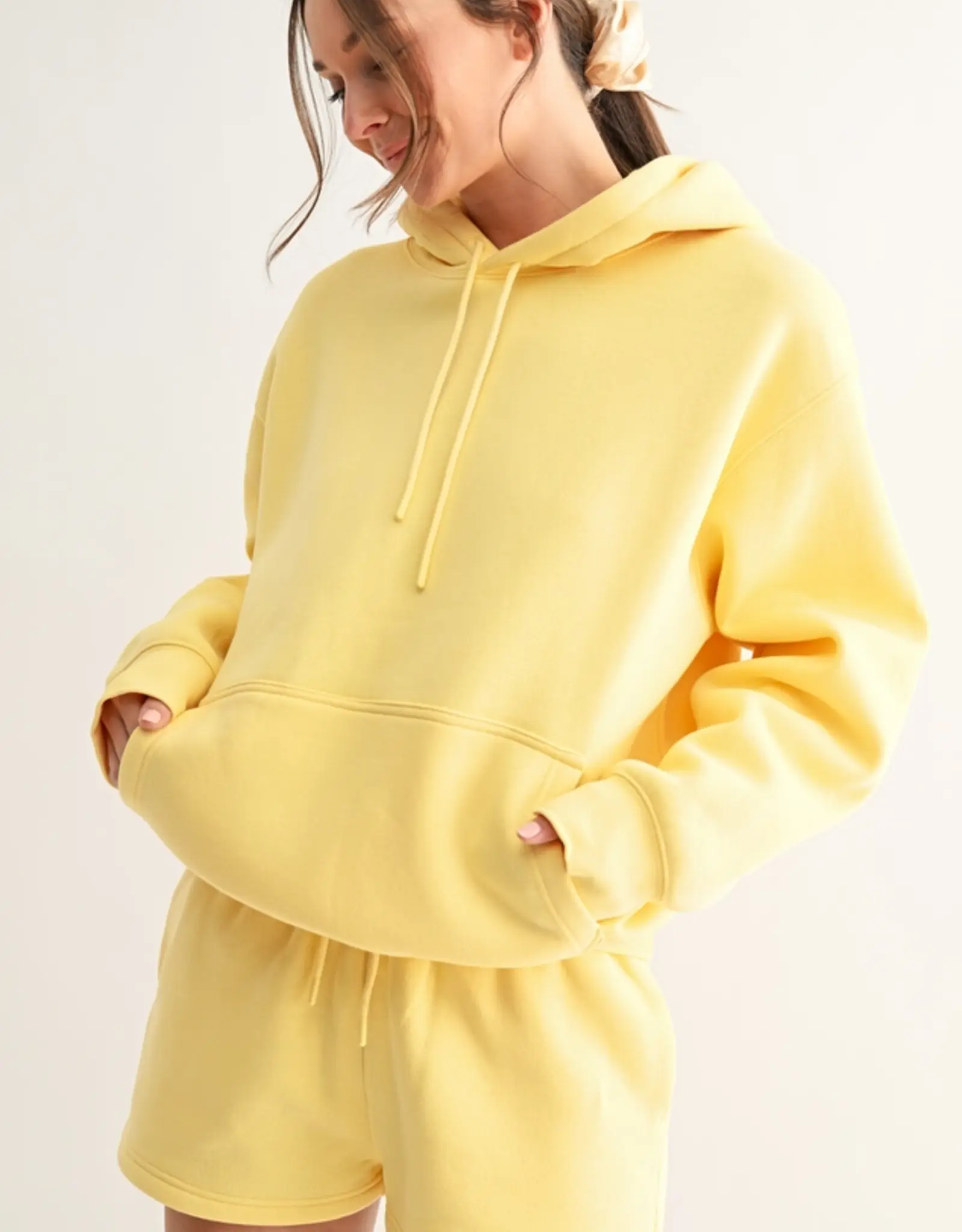 Mono B Drop Shoulder Hoodie