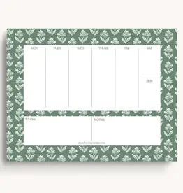 Elyse Breanne Design Forget Me Nots Sage Weekly Planner