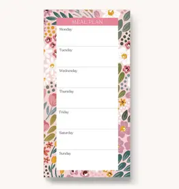 Elyse Breanne Design Summer Meadows Magnetic Meal Plan Notepad