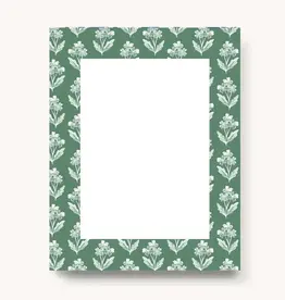 Elyse Breanne Design Forget Me Nots Sage Blank Notepad