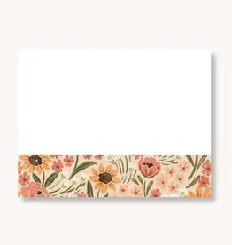 Elyse Breanne Design Sunny Poppies Sticky Notes 4x3"