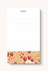 Elyse Breanne Design Strawberry Patch Lined Notepad