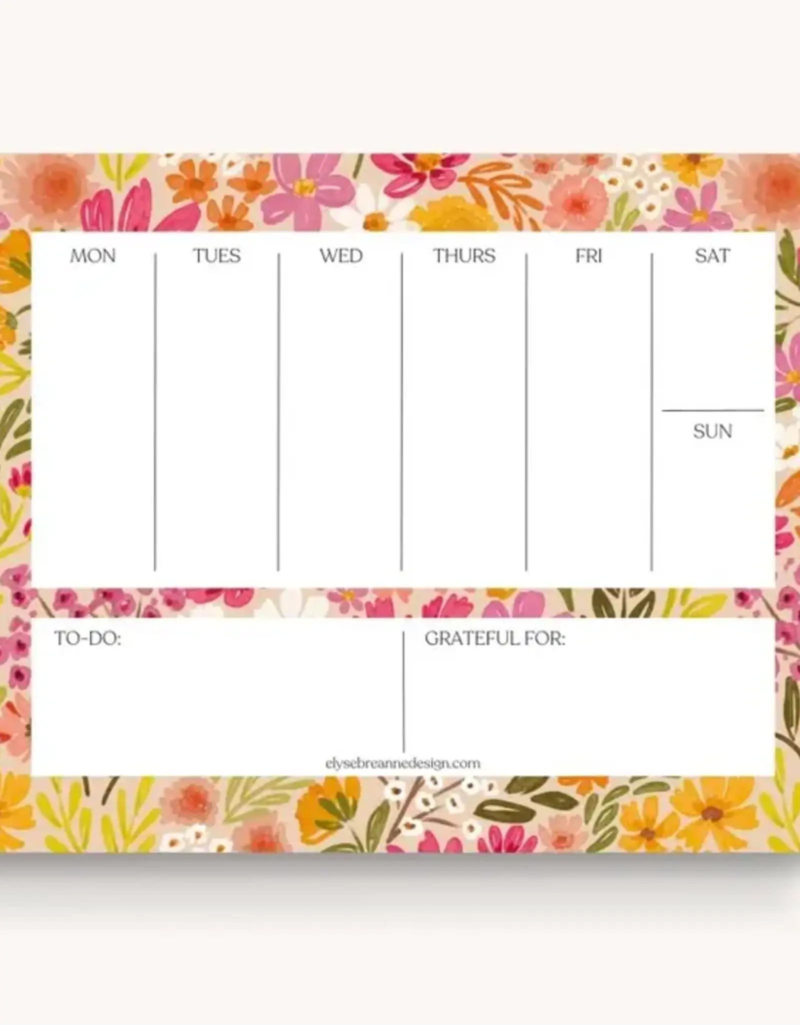 Elyse Breanne Design Primrose Petal Weekly Planner