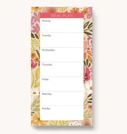 Elyse Breanne Design Primrose Petal Magnetic Meal Plan Notepad
