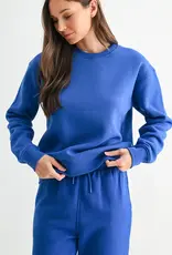 Mono B Classic Fit Fleece Sweatshirt