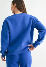 Mono B Classic Fit Fleece Sweatshirt