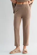 Mono B Laguna Soft Drape Cropped Pant