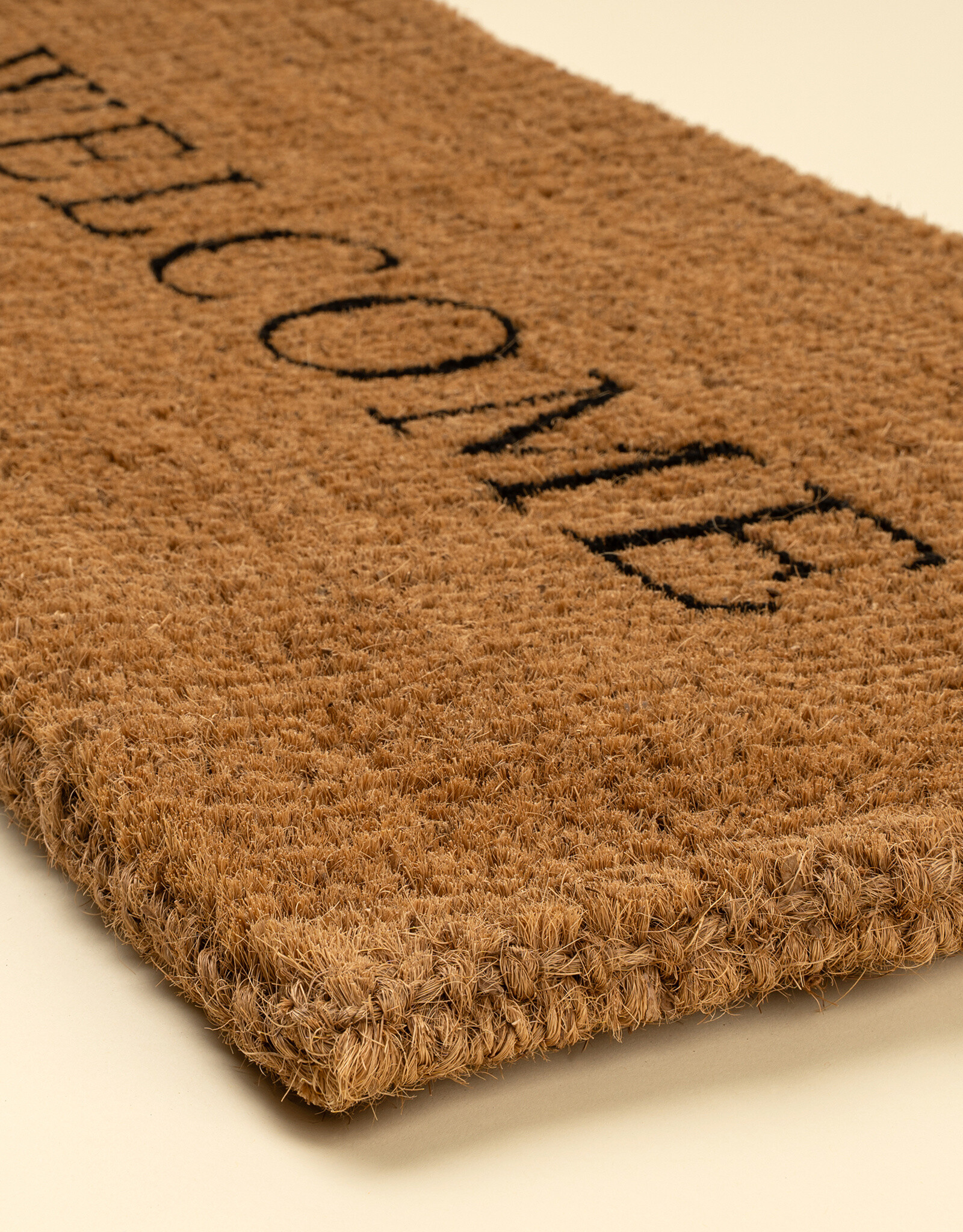 Indaba Welcome Coir Doormat, Lrg