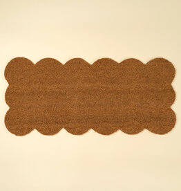 Indaba Scalloped Doormat, Lrg