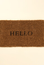 Indaba Hello Coir Doormat, Small