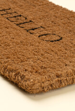 Indaba Hello Coir Doormat, Small