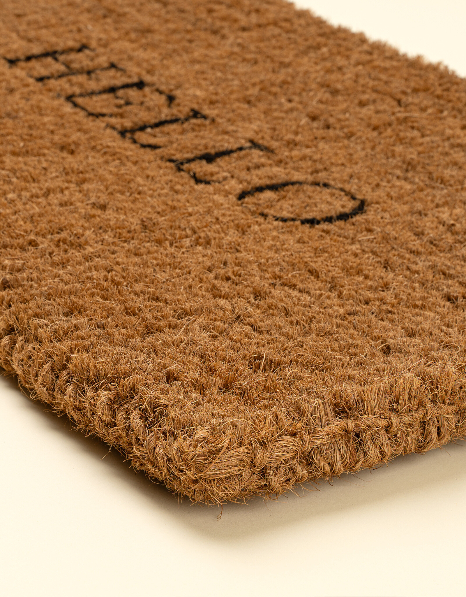 Indaba Hello Coir Doormat, Small