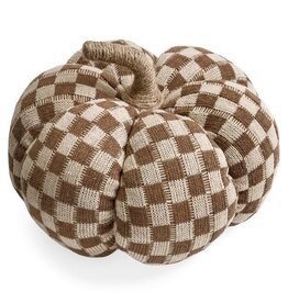 Pine Centre/Adv Fabric Pumpkin, Brown Check
