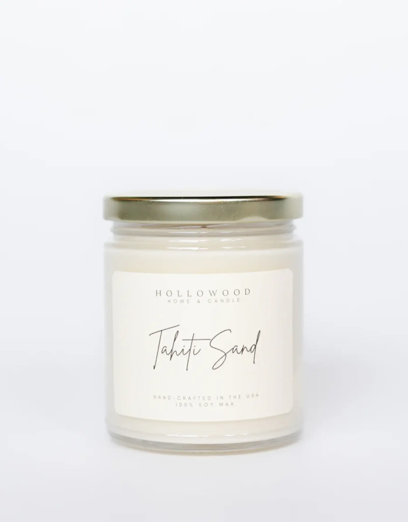 Hollowood Home Soy Candle, Tahiti Sand
