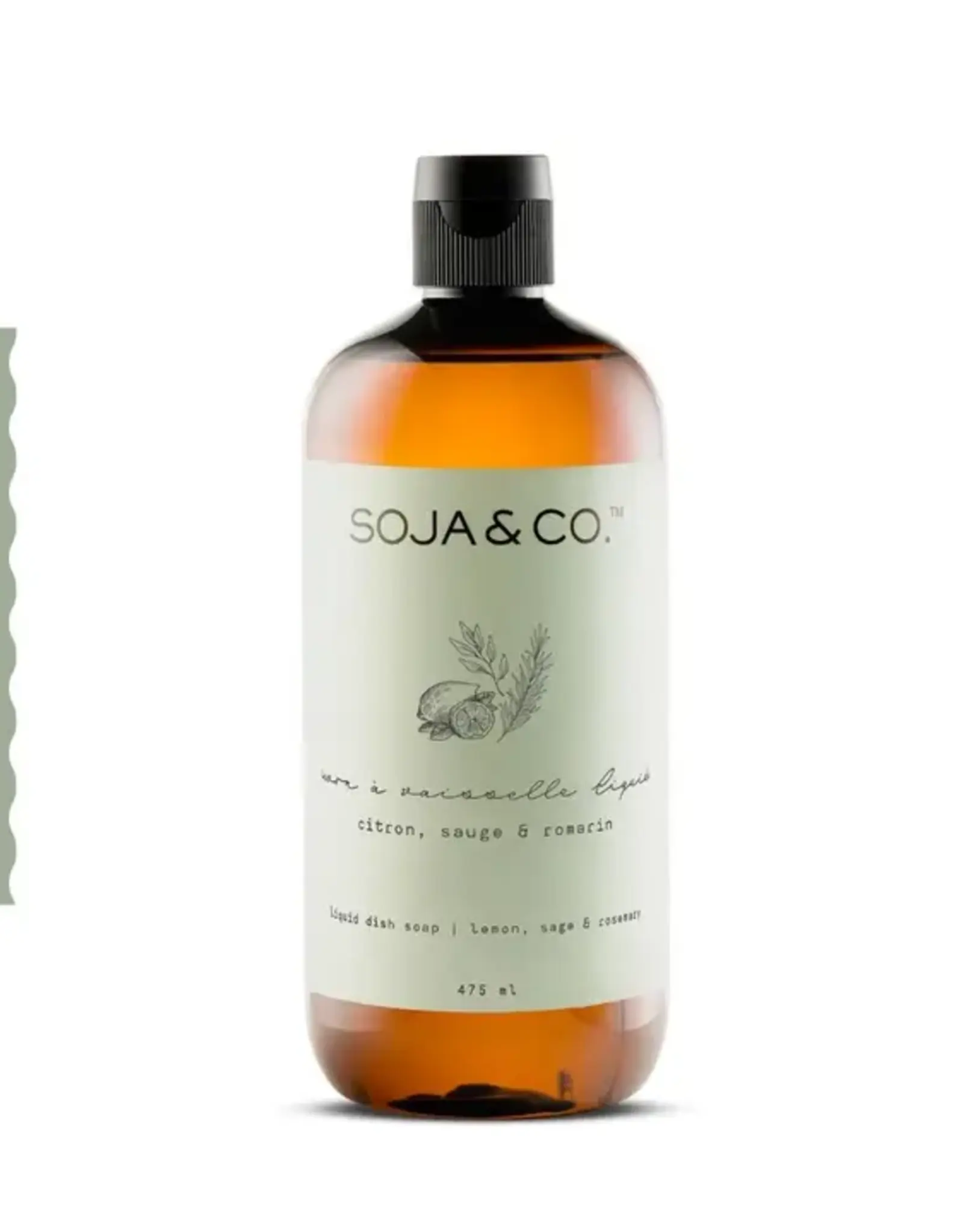 Soja & Co Liquid Dish Soap 475ml