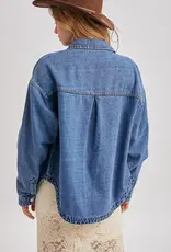 The Shelby Denim Shacket