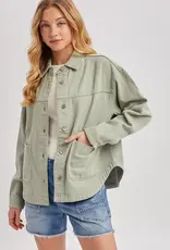The Shelby Denim Shacket