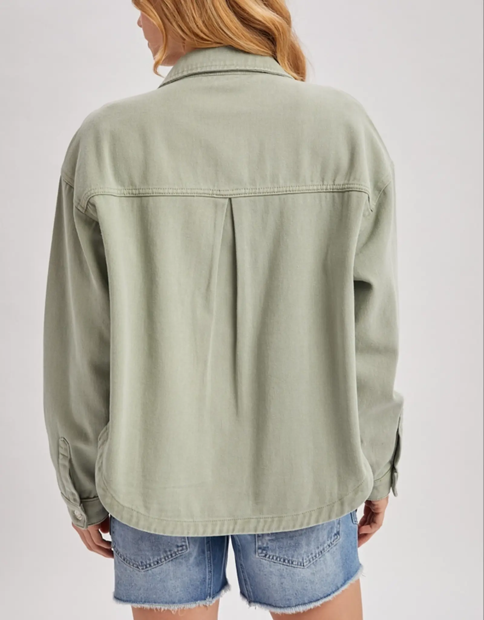 The Shelby Denim Shacket