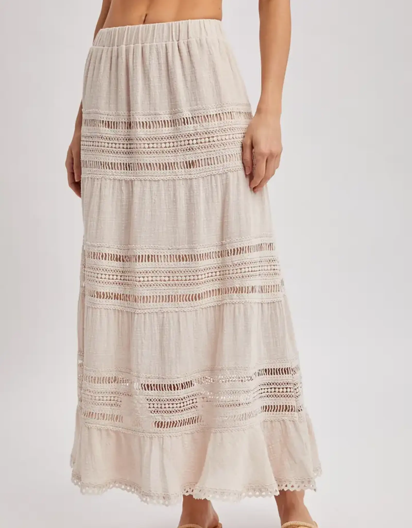 The Ruffle Maxi Skirt